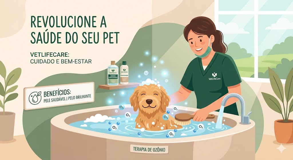 Banho de Ozônio para Pets: Benefícios e Aplicações | VetLifeCare