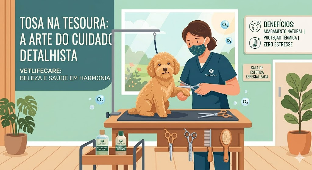 Tosa na Tesoura para Pets